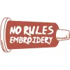 No Rules Embroidery