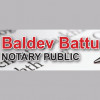 Notary Public Baldev Battu